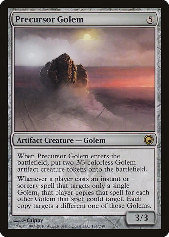 Precursor Golem [Scars of Mirrodin] - The Mythic Store | 24h Order Processing