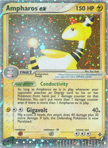Ampharos ex (89/97) [EX: Dragon] - The Mythic Store | 24h Order Processing