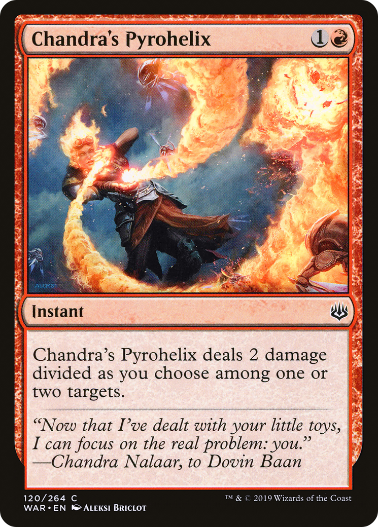 Chandra's Pyrohelix [War of the Spark] - The Mythic Store | 24h Order Processing