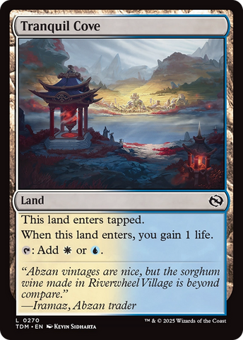Tranquil Cove [Tarkir: Dragonstorm] - The Mythic Store | 24h Order Processing
