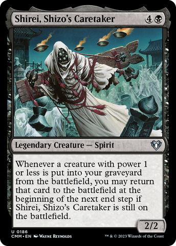 Shirei, Shizo's Caretaker [Commander Masters] - The Mythic Store | 24h Order Processing