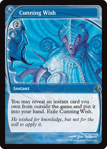 Cunning Wish (Future Sight) [Mystery Booster 2] - The Mythic Store | 24h Order Processing