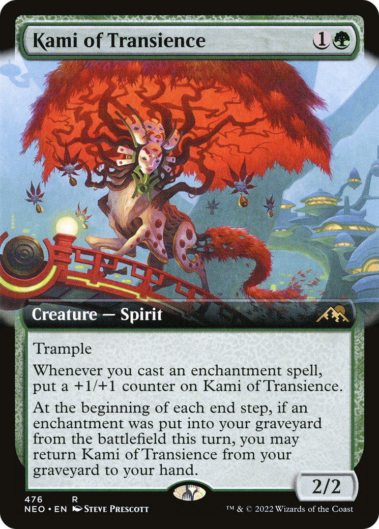 Kami of Transience (Extended Art) [Kamigawa: Neon Dynasty] - The Mythic Store | 24h Order Processing