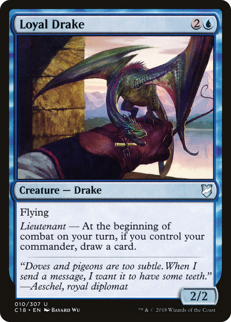 Loyal Drake [Commander 2018] - The Mythic Store | 24h Order Processing