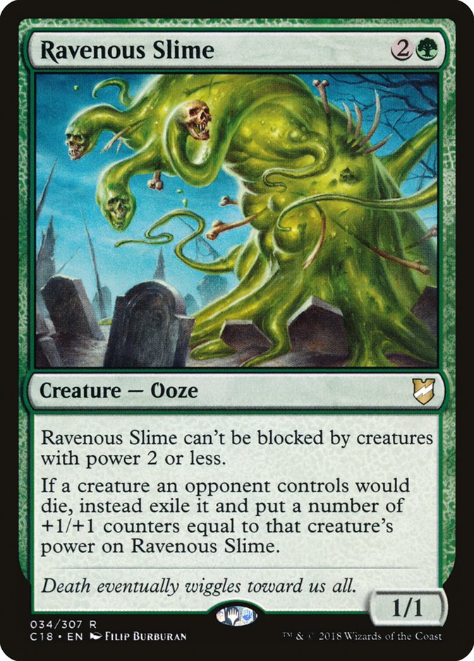 Ravenous Slime [Commander 2018] - The Mythic Store | 24h Order Processing