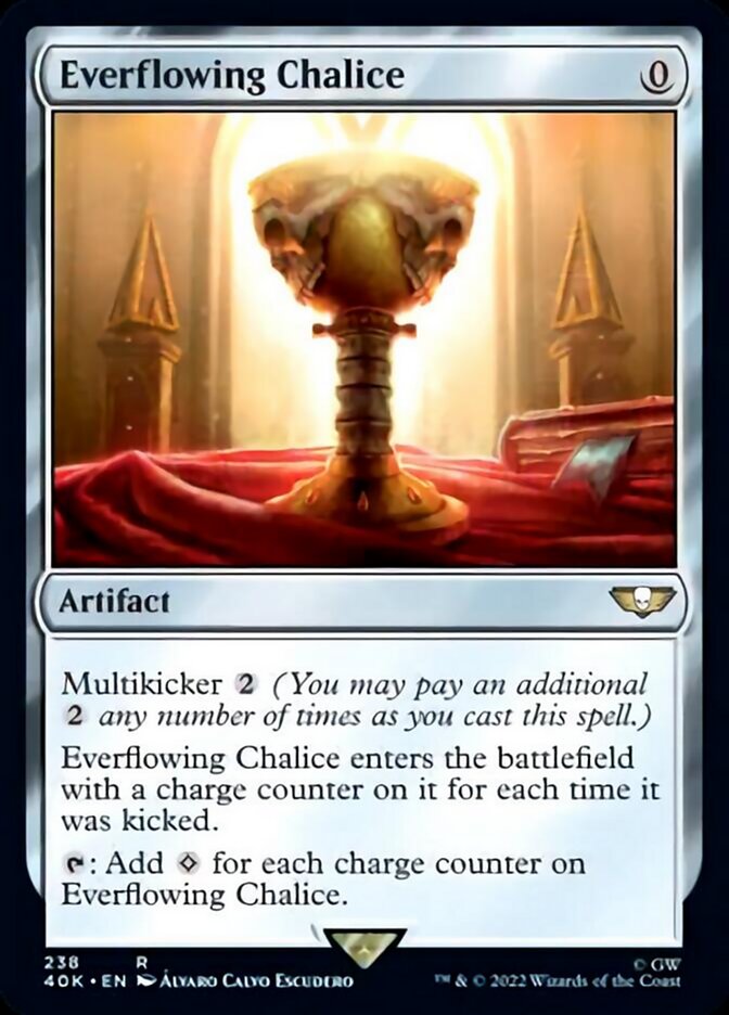 Everflowing Chalice (Surge Foil) [Warhammer 40,000] - The Mythic Store | 24h Order Processing