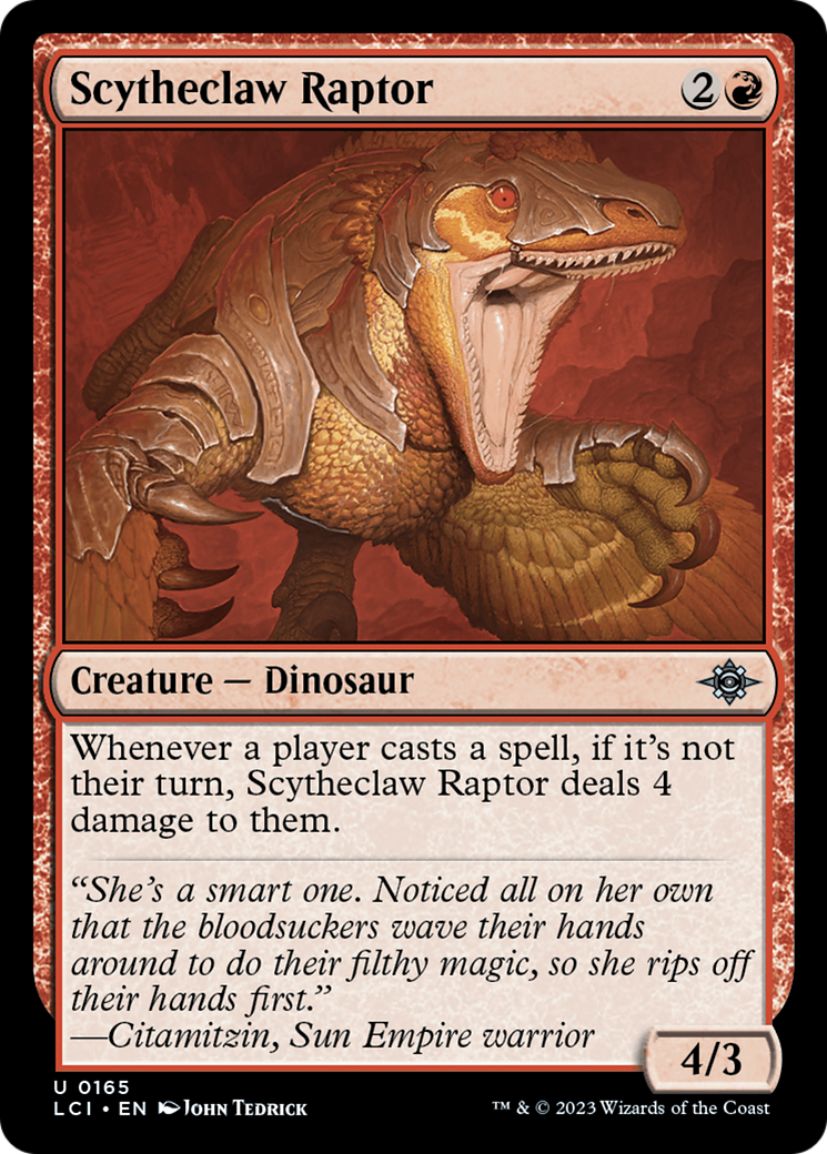 Scytheclaw Raptor [The Lost Caverns of Ixalan] - The Mythic Store | 24h Order Processing