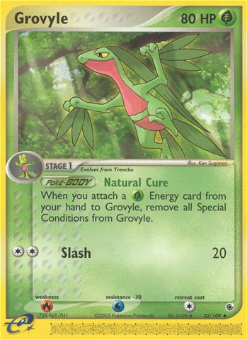 Grovyle (32/109) [EX: Ruby & Sapphire] - The Mythic Store | 24h Order Processing