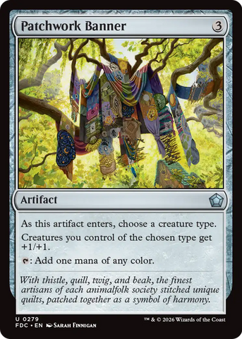 Patchwork Banner [Foundations Commander] - The Mythic Store | 24h Order Processing