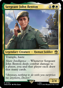 Sergeant John Benton (Surge Foil) [Doctor Who] - The Mythic Store | 24h Order Processing