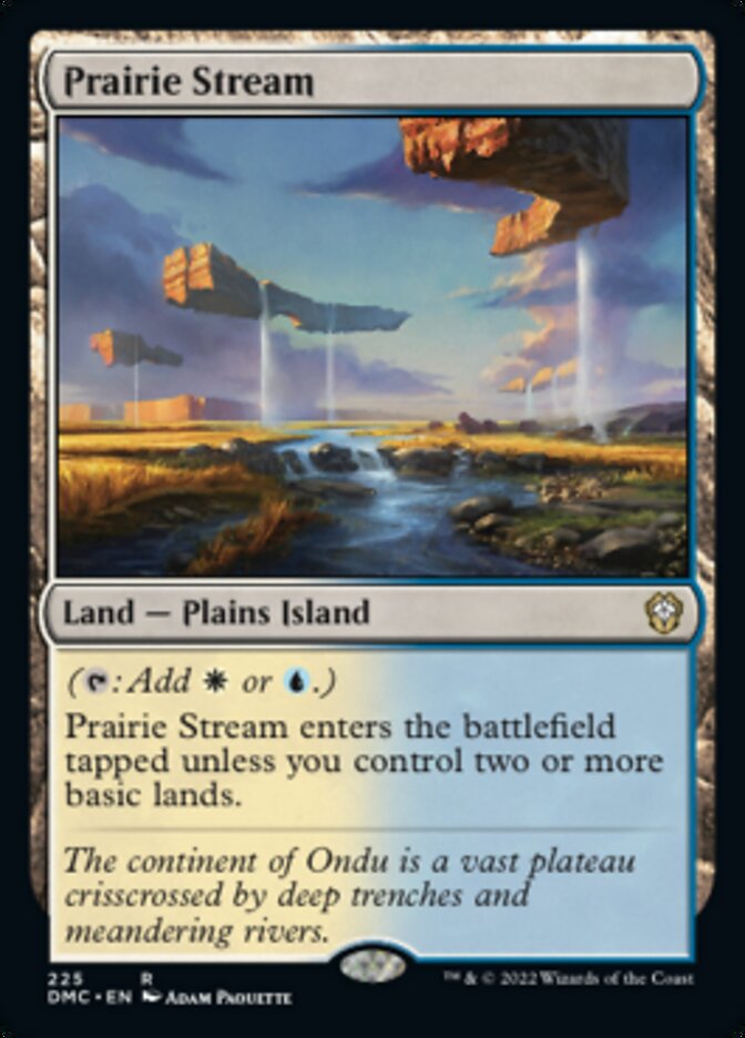 Prairie Stream [Dominaria United Commander] - The Mythic Store | 24h Order Processing