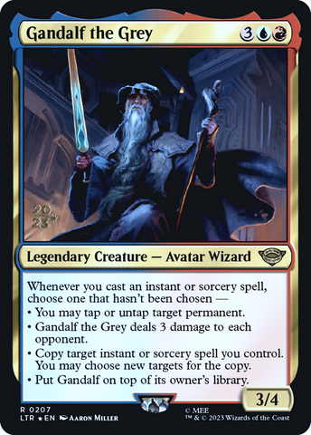 Gandalf the Grey [The Lord of the Rings: Tales of Middle-Earth Prerelease Promos] - The Mythic Store | 24h Order Processing