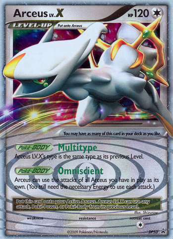 Arceus Lv.X (DP53) [Diamond & Pearl: Black Star Promos] - The Mythic Store | 24h Order Processing