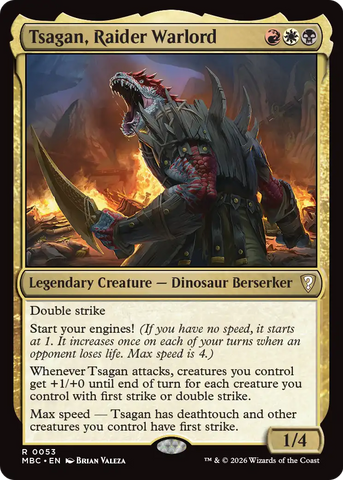 Tsagan, Raider Warlord [Mystery Booster: Commander Edition] - The Mythic Store | 24h Order Processing