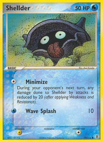 Shellder (79/112) [EX: FireRed & LeafGreen] - The Mythic Store | 24h Order Processing