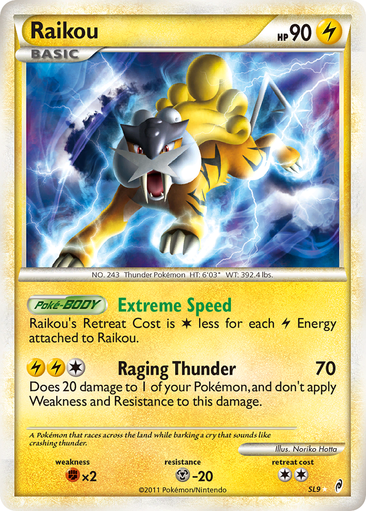 Raikou (SL9) [HeartGold & SoulSilver: Call of Legends] - The Mythic Store | 24h Order Processing