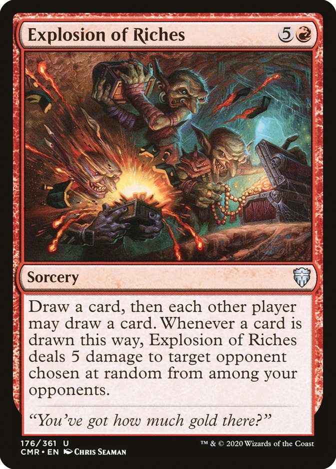 Explosion of Riches [Commander Legends] - The Mythic Store | 24h Order Processing
