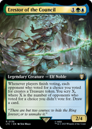 Erestor of the Council (Extended Art) [The Lord of the Rings: Tales of Middle-Earth Commander] - The Mythic Store | 24h Order Processing