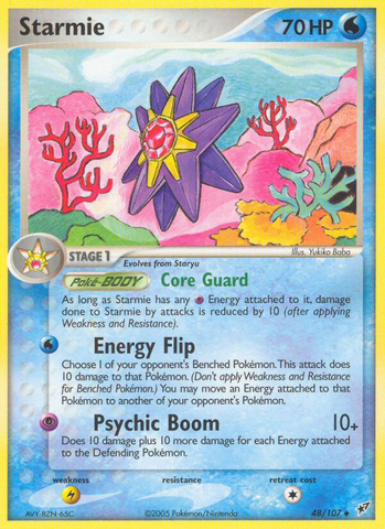 Starmie (48/107) [EX: Deoxys] - The Mythic Store | 24h Order Processing