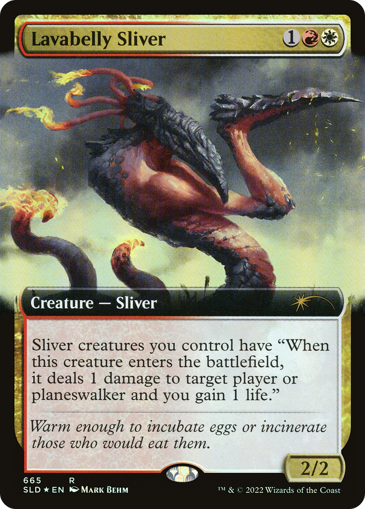 Lavabelly Sliver (Extended Art) [Secret Lair Drop Promos] - The Mythic Store | 24h Order Processing
