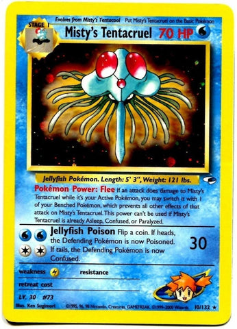 Misty's Tentacruel (10/132) [Gym Heroes Unlimited] - The Mythic Store | 24h Order Processing