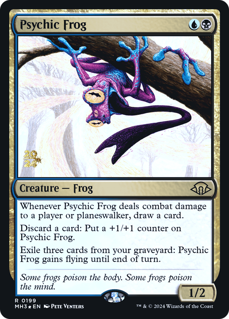 Psychic Frog [Modern Horizons 3 Prerelease Promos] - The Mythic Store | 24h Order Processing