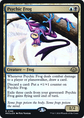 Psychic Frog [Modern Horizons 3 Prerelease Promos] - The Mythic Store | 24h Order Processing