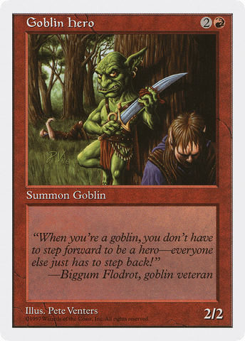 Goblin Hero [Fifth Edition] - The Mythic Store | 24h Order Processing