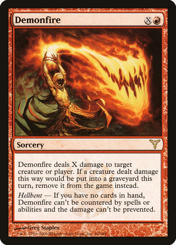 Demonfire [Dissension] - The Mythic Store | 24h Order Processing