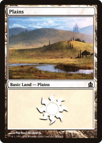 Plains (301) [Commander 2011] - The Mythic Store | 24h Order Processing
