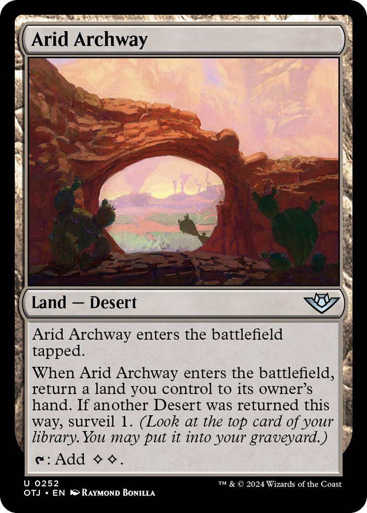 Arid Archway [Outlaws of Thunder Junction] - The Mythic Store | 24h Order Processing