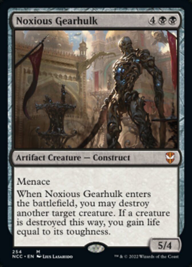 Noxious Gearhulk [Streets of New Capenna Commander] - The Mythic Store | 24h Order Processing