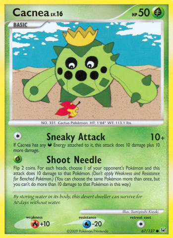 Cacnea (67/127) [Platinum: Base Set] - The Mythic Store | 24h Order Processing