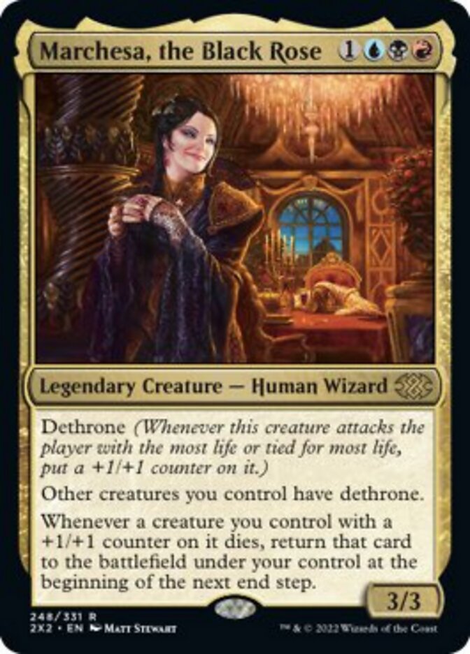 Marchesa, the Black Rose [Double Masters 2022] - The Mythic Store | 24h Order Processing