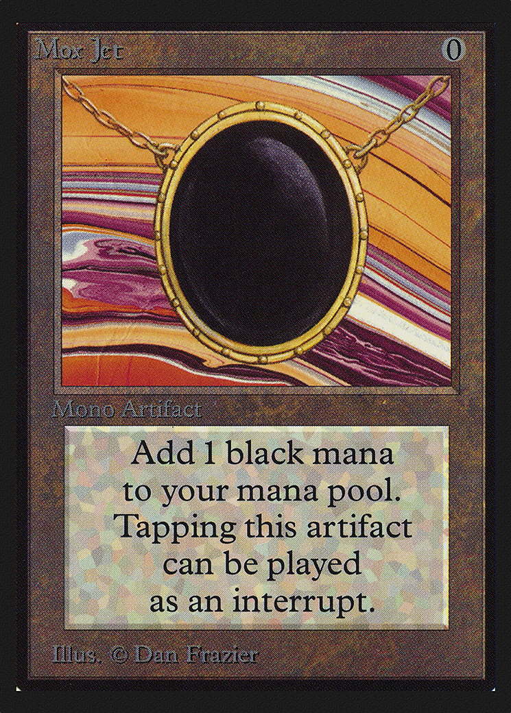 Mox Jet (Black Stone) [International Collectors' Edition] - The Mythic Store | 24h Order Processing