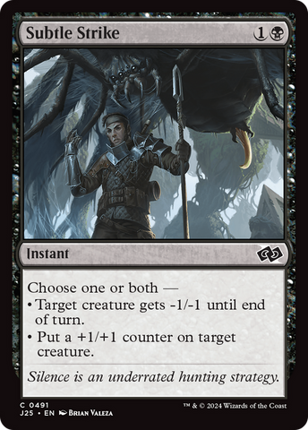 Subtle Strike [Foundations Jumpstart] - The Mythic Store | 24h Order Processing