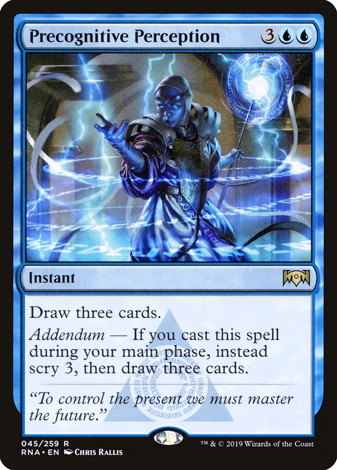 Precognitive Perception [Ravnica Allegiance] - The Mythic Store | 24h Order Processing