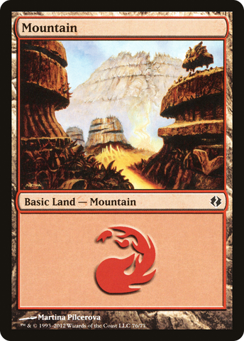Mountain (76) [Duel Decks: Venser vs. Koth] - The Mythic Store | 24h Order Processing