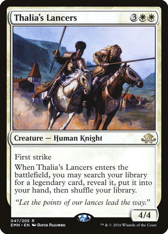 Thalia's Lancers [Eldritch Moon] - The Mythic Store | 24h Order Processing