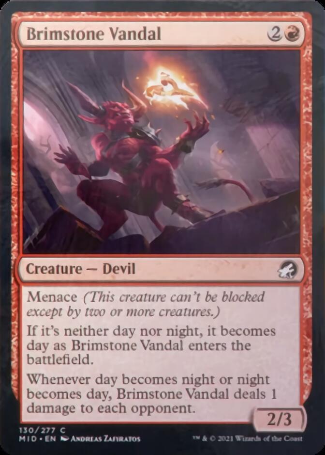 Brimstone Vandal [Innistrad: Midnight Hunt] - The Mythic Store | 24h Order Processing