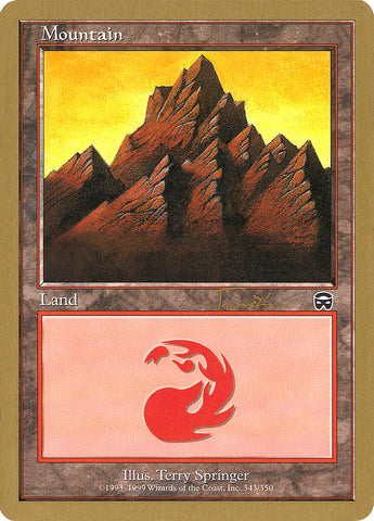 Mountain (jt343) (Jan Tomcani) (MMQ) [World Championship Decks 2001] - The Mythic Store | 24h Order Processing