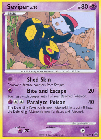 Seviper (61/127) [Platinum: Base Set] - The Mythic Store | 24h Order Processing