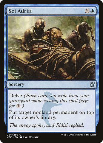 Set Adrift [Khans of Tarkir] - The Mythic Store | 24h Order Processing