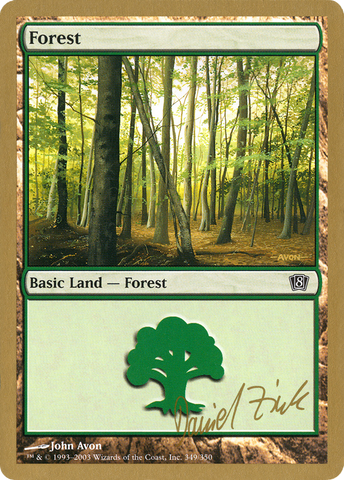 Forest (dz349) (Daniel Zink) [World Championship Decks 2003] - The Mythic Store | 24h Order Processing