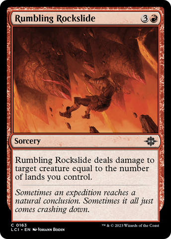Rumbling Rockslide [The Lost Caverns of Ixalan] - The Mythic Store | 24h Order Processing