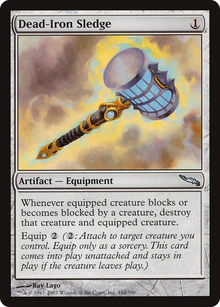 Dead-Iron Sledge [Mirrodin] - The Mythic Store | 24h Order Processing