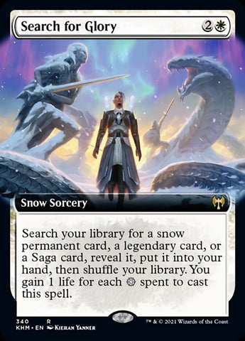 Search for Glory (Extended Art) [Kaldheim] - The Mythic Store | 24h Order Processing