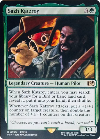 Sazh Katzroy [FINAL FANTASY] - The Mythic Store | 24h Order Processing