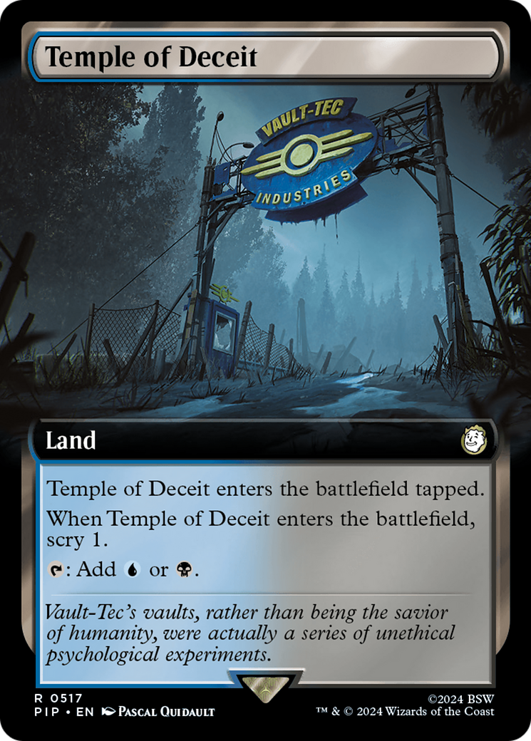 Temple of Deceit (Extended Art) [Fallout] - The Mythic Store | 24h Order Processing