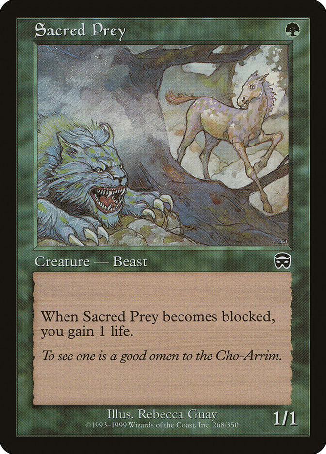 Sacred Prey [Mercadian Masques] - The Mythic Store | 24h Order Processing
